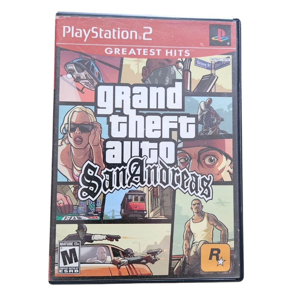 Grand Theft Auto San Andreas for Playstation 2 PS2